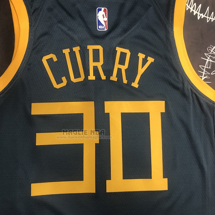 Maglia
 Stephen Curry NO 30 Golden State Warriors Citta
 2018-19 Blu
